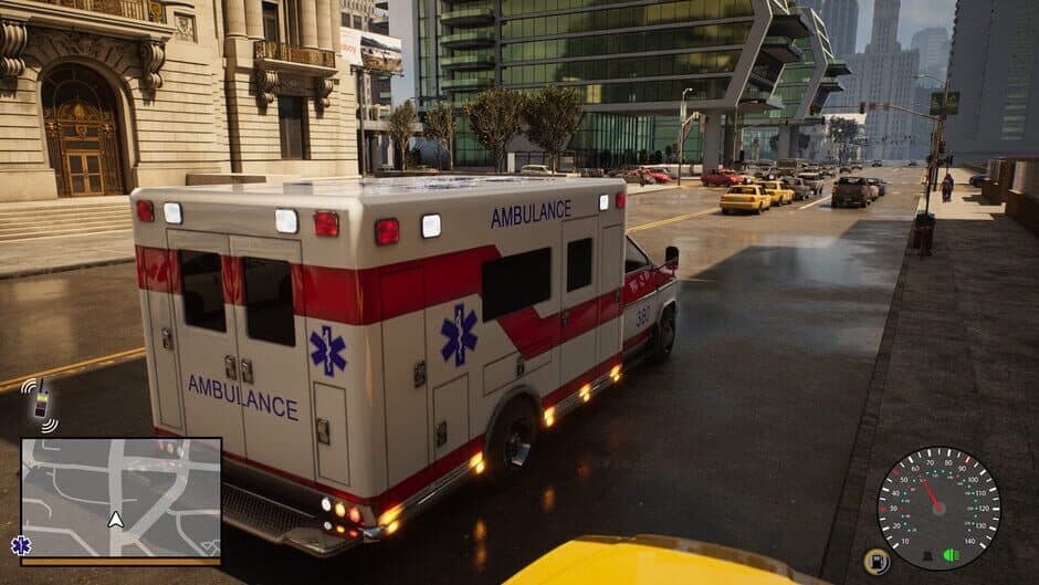 Скриншот 1 из Ambulance Simulator 911 Emergency