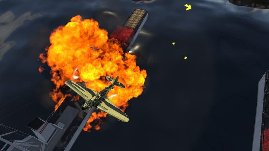 Скриншот 3 из WWII Airplane Fight: Battle War Squad
