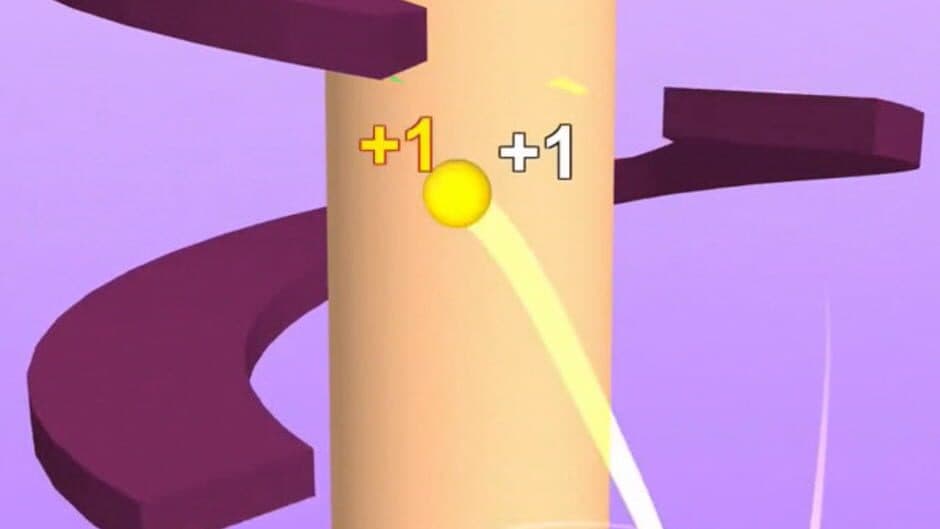 Скриншот 1 из Run Ball: Jump on Helix Road
