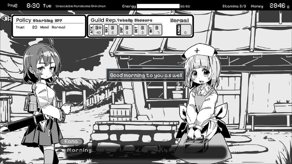 Скриншот 6 из Living With Sister: Monochrome Fantasy