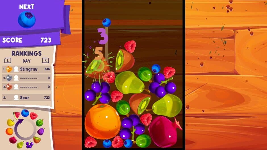 Скриншот 1 из Fruity Puzzler