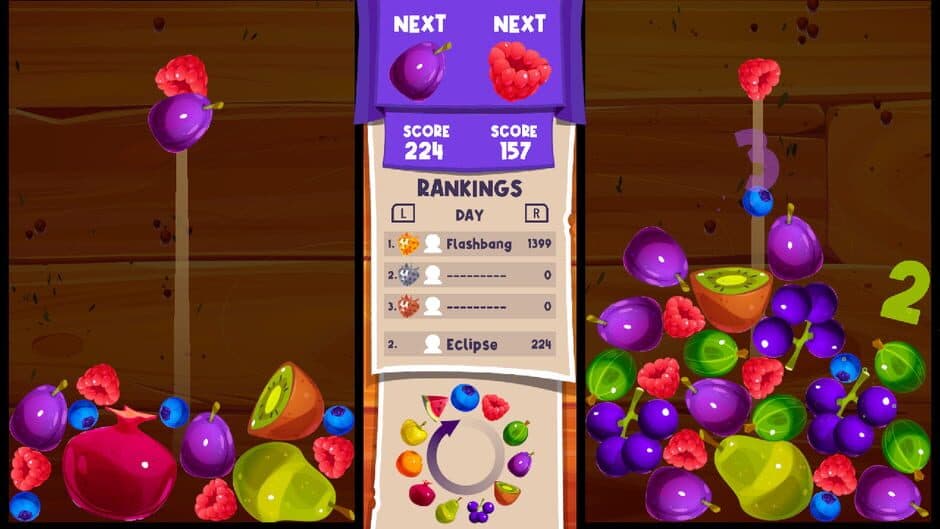 Скриншот 2 из Fruity Puzzler