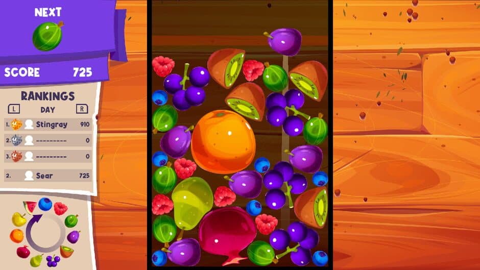 Скриншот 3 из Fruity Puzzler