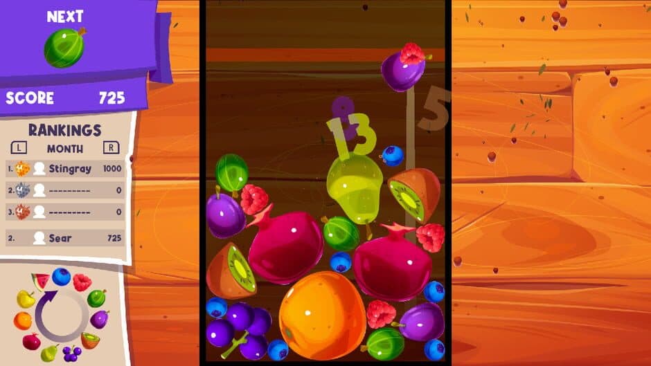 Скриншот 5 из Fruity Puzzler