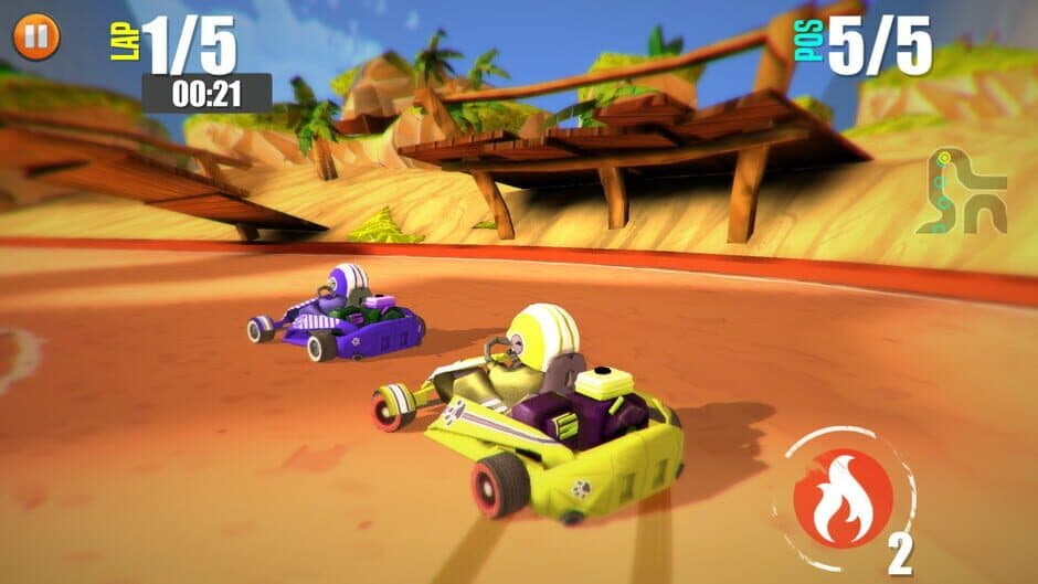 Скриншот 2 из Go Kart Mania