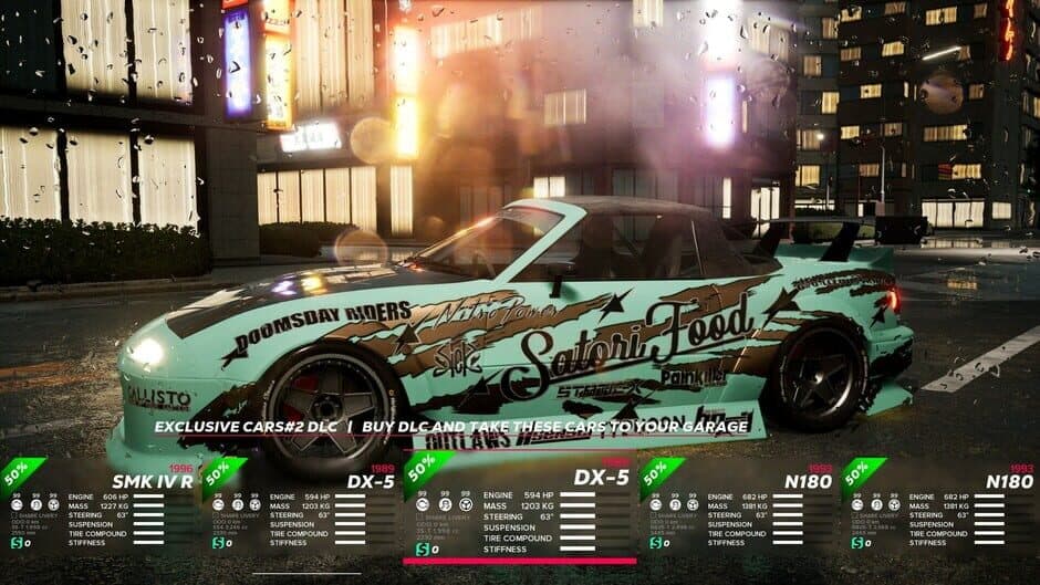 Скриншот 4 из OverDrift Festival: Exclusive Cars Pack #2