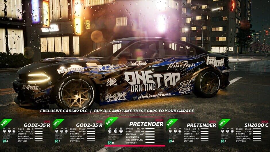 Скриншот 9 из OverDrift Festival: Exclusive Cars Pack #2