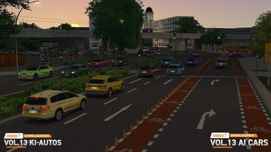 Скриншот 3 из OMSI 2: Download Pack Vol. 13 - AI Cars