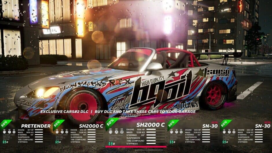 Скриншот 12 из OverDrift Festival: Exclusive Cars Pack #2