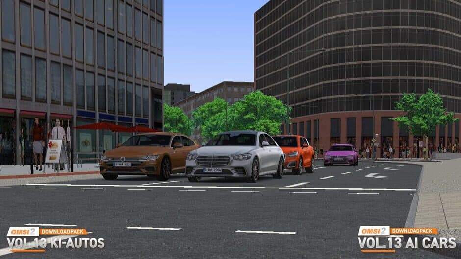 Скриншот 11 из OMSI 2: Download Pack Vol. 13 - AI Cars