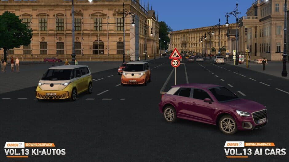 Скриншот 9 из OMSI 2: Download Pack Vol. 13 - AI Cars
