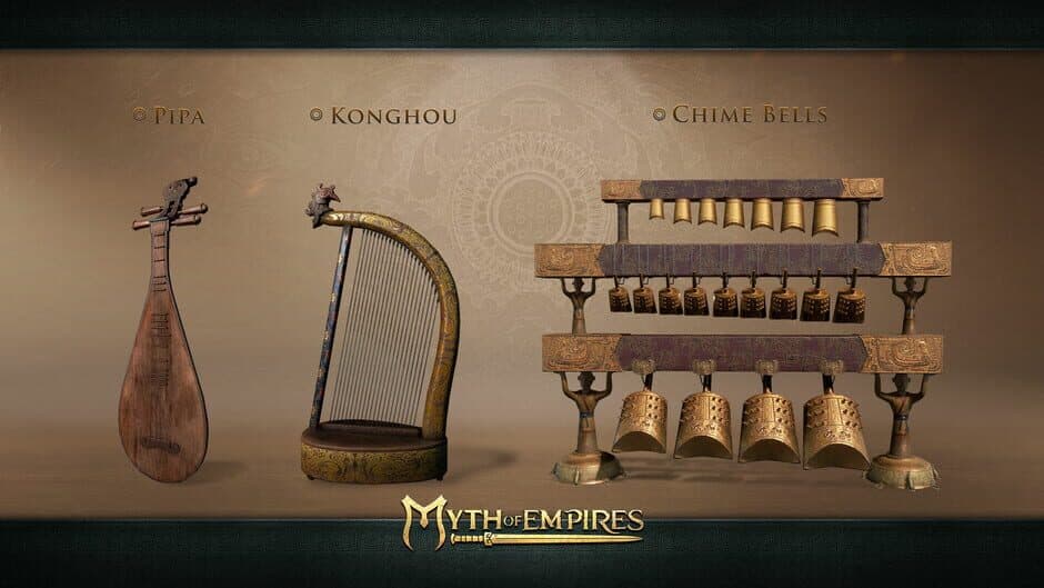 Скриншот 1 из Myth of Empires: Musical Instruments Pack