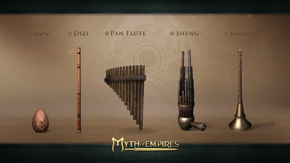 Скриншот 2 из Myth of Empires: Musical Instruments Pack
