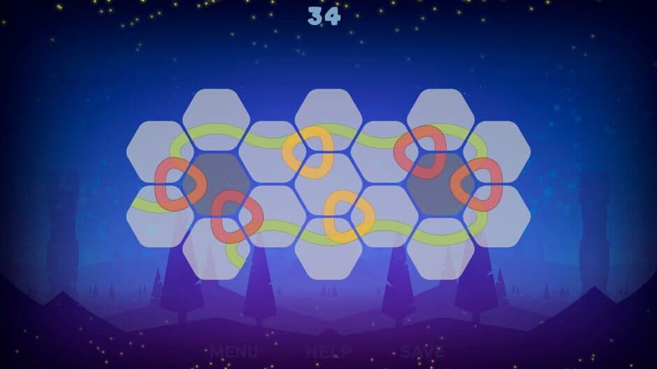 Скриншот 1 из Puzzle: Lines and Knots 2