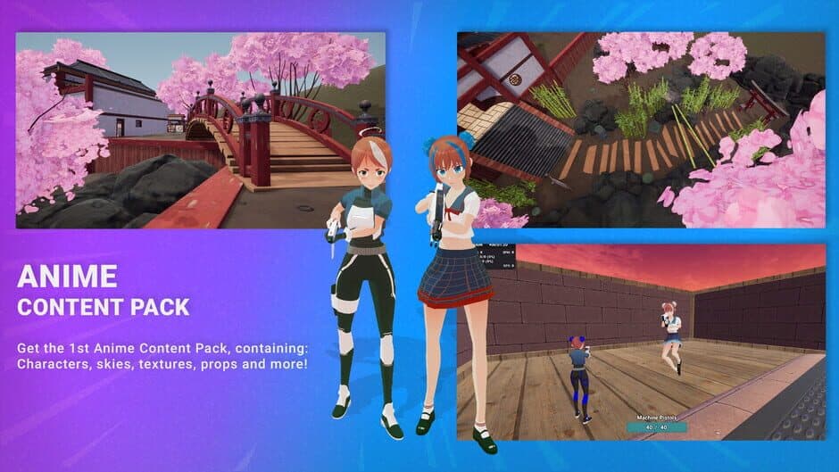 Скриншот 1 из KovaaK's: Anime Pack