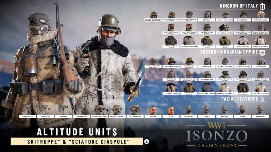 Скриншот 2 из Isonzo: Altitude Units Pack