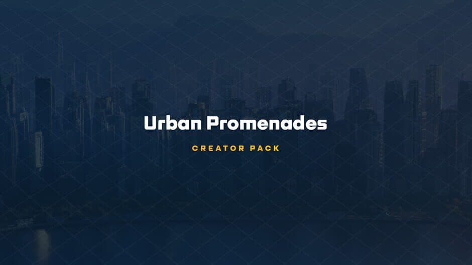 Скриншот 1 из Cities: Skylines II - Creator Pack: Urban Promenades