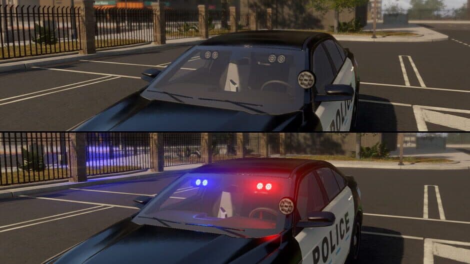 Скриншот 1 из Flashing Lights: Visor Lights DLC