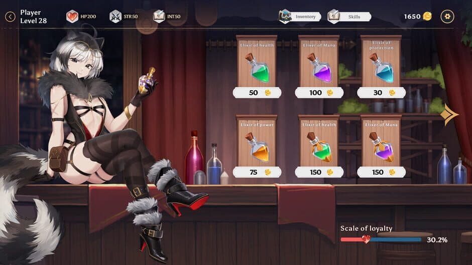 Скриншот 2 из Aura: Hentai Cards - The Dark Sea DLC