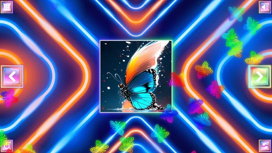 Скриншот 4 из Neon Fantasy: Butterflies