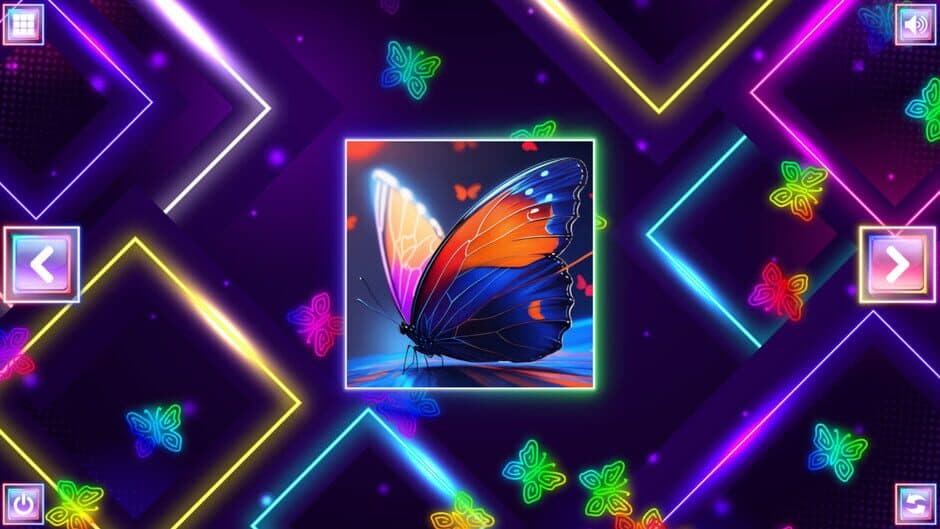 Скриншот 8 из Neon Fantasy: Butterflies