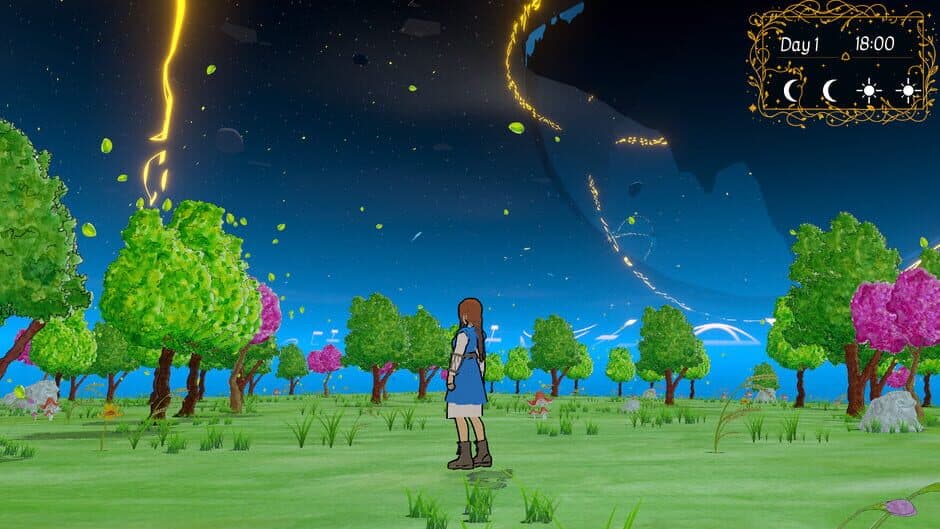Скриншот 3 из Senzu: A Fantasy Farming Space Odyssey