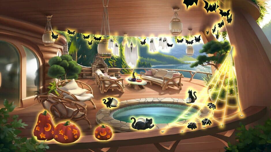 Скриншот 4 из Bingo Beavers: Halloween Decorations