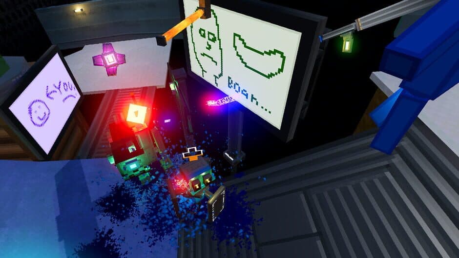 Скриншот 1 из Shoot Giant Robots and Wallrun