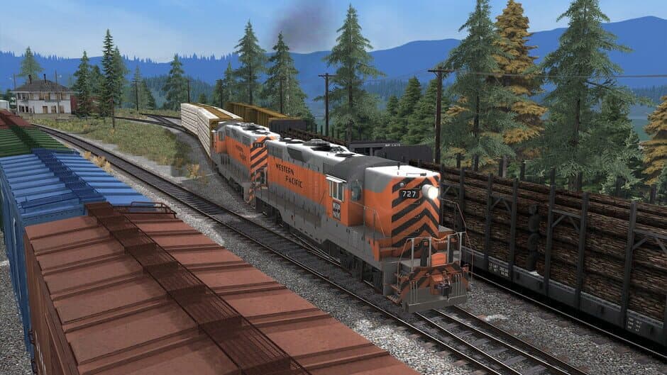 Скриншот 1 из Train Simulator: Feather River Canyon Enhanced: Oroville - Portola