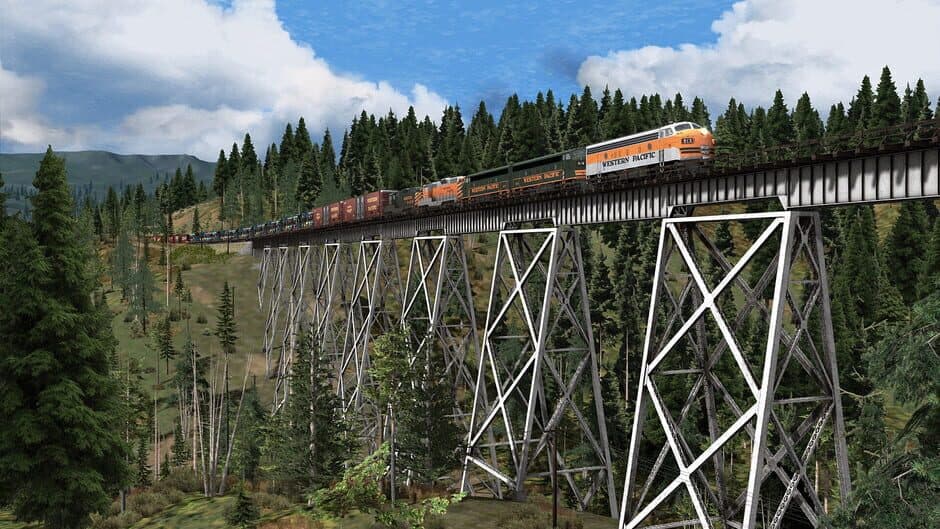 Скриншот 2 из Train Simulator: Feather River Canyon Enhanced: Oroville - Portola