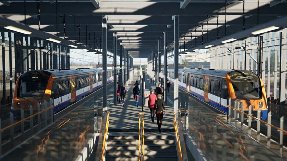 Скриншот 6 из Train Sim World 4: London Overground Suffragette line: Gospel Oak - Barking Riverside Route Add-On