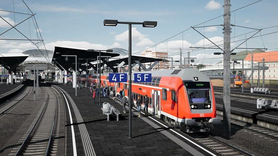 Скриншот 3 из Train Sim World 4: Bahnstrecke Salzburg - Rosenheim Route Add-On