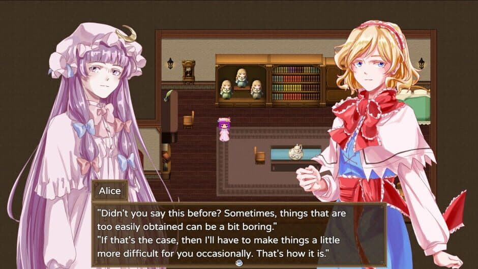 Скриншот 2 из Patchouli's Adventure In Doll's House