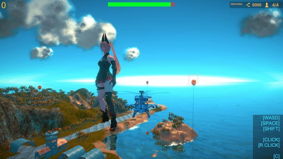 Скриншот 4 из Save Giant Girl from Monsters