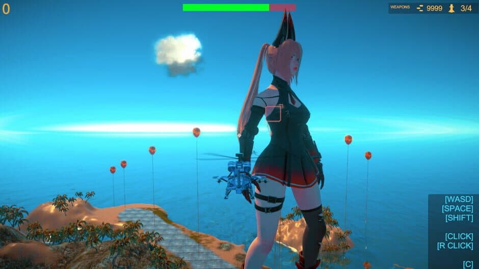 Скриншот 3 из Save Giant Girl from Monsters
