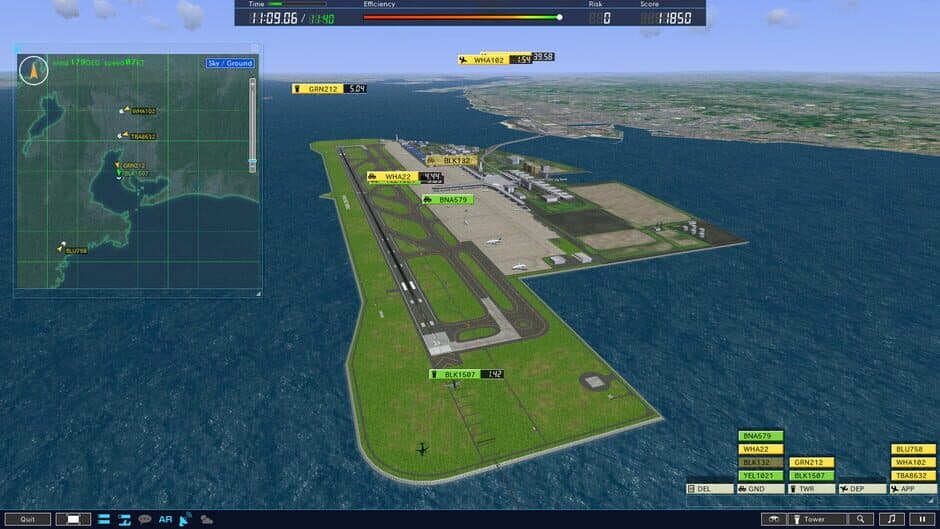 Скриншот 1 из I am an Air Traffic Controller 4: Airport Nagoya - RJGG