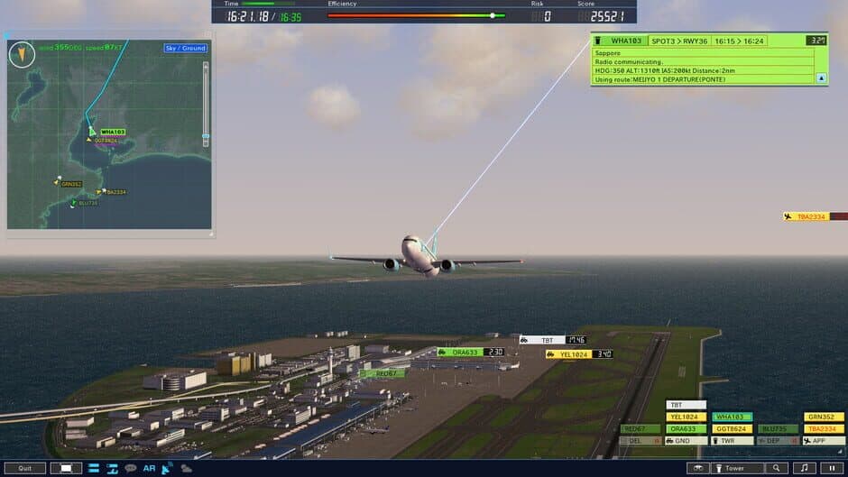 Скриншот 8 из I am an Air Traffic Controller 4: Airport Nagoya - RJGG