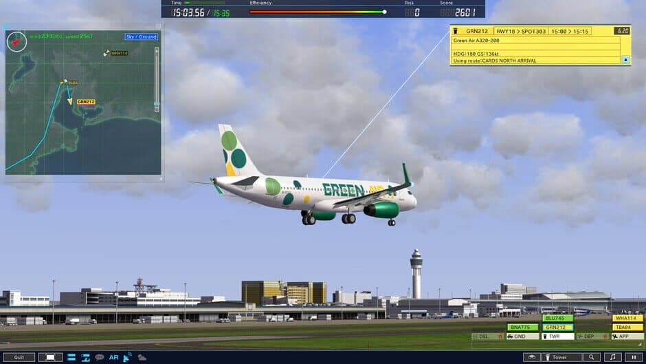 Скриншот 11 из I am an Air Traffic Controller 4: Airport Nagoya - RJGG