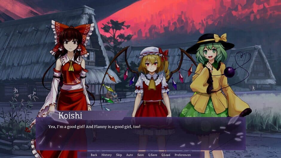 Скриншот 3 из Touhou: Fading Illusion - Destitute Chapter