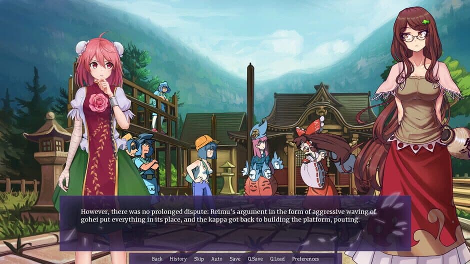 Скриншот 6 из Touhou: Fading Illusion - Destitute Chapter