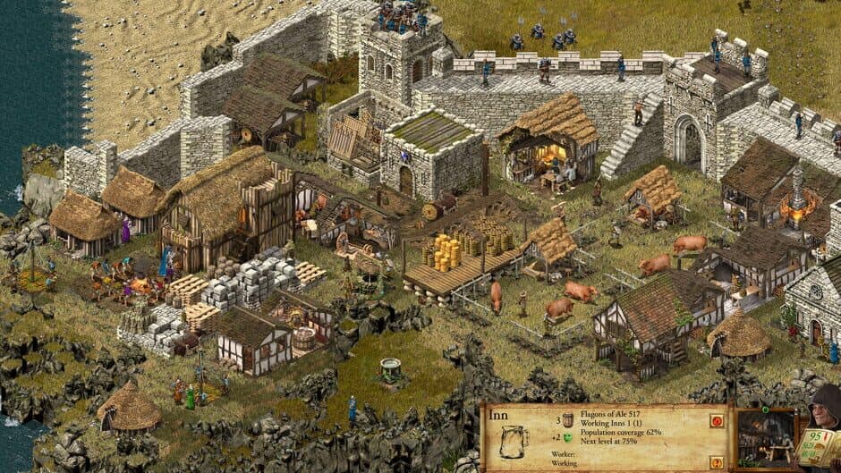 Скриншот 3 из Stronghold: Definitive Edition - Swine's Bay Campaign