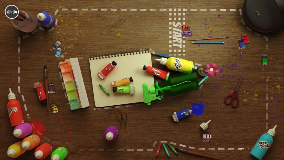 Скриншот 1 из Event Race: Bob's Art Table Tracks