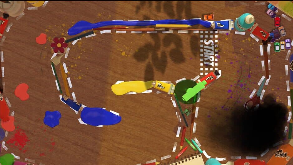 Скриншот 2 из Event Race: Bob's Art Table Tracks