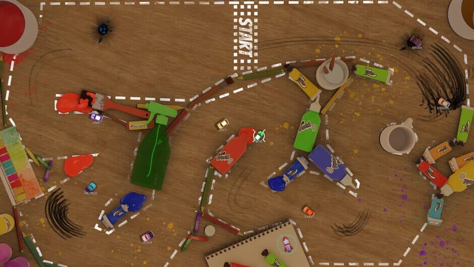 Скриншот 3 из Event Race: Bob's Art Table Tracks