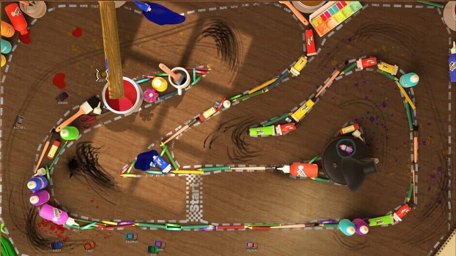 Скриншот 4 из Event Race: Bob's Art Table Tracks