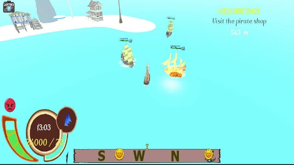 Скриншот 1 из Battlegrounds: The Pirate King