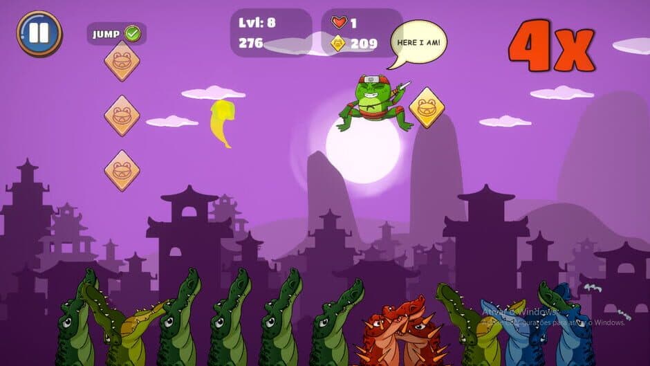 Скриншот 4 из Ninja Frogs