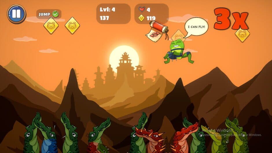 Скриншот 5 из Ninja Frogs