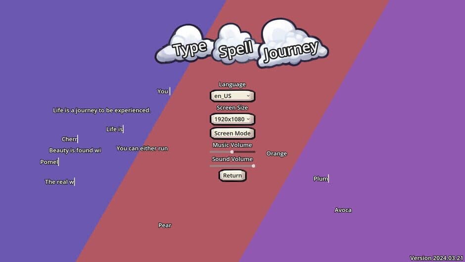 Скриншот 2 из TypeSpell Journey