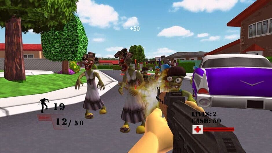 Скриншот 1 из Zombie Defense Squad